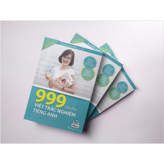 999 Câu Hỏi Trắc Nghiệm Tiếng Anh Dành Cho Ôn Thi THPT Quốc Gia - TKBooks