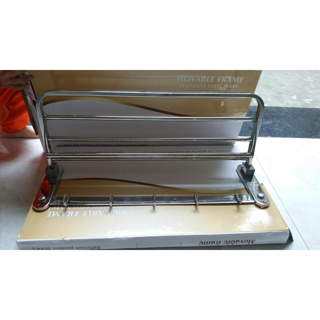 Giá Vắt Khăn Dàn nhà tắm Inox