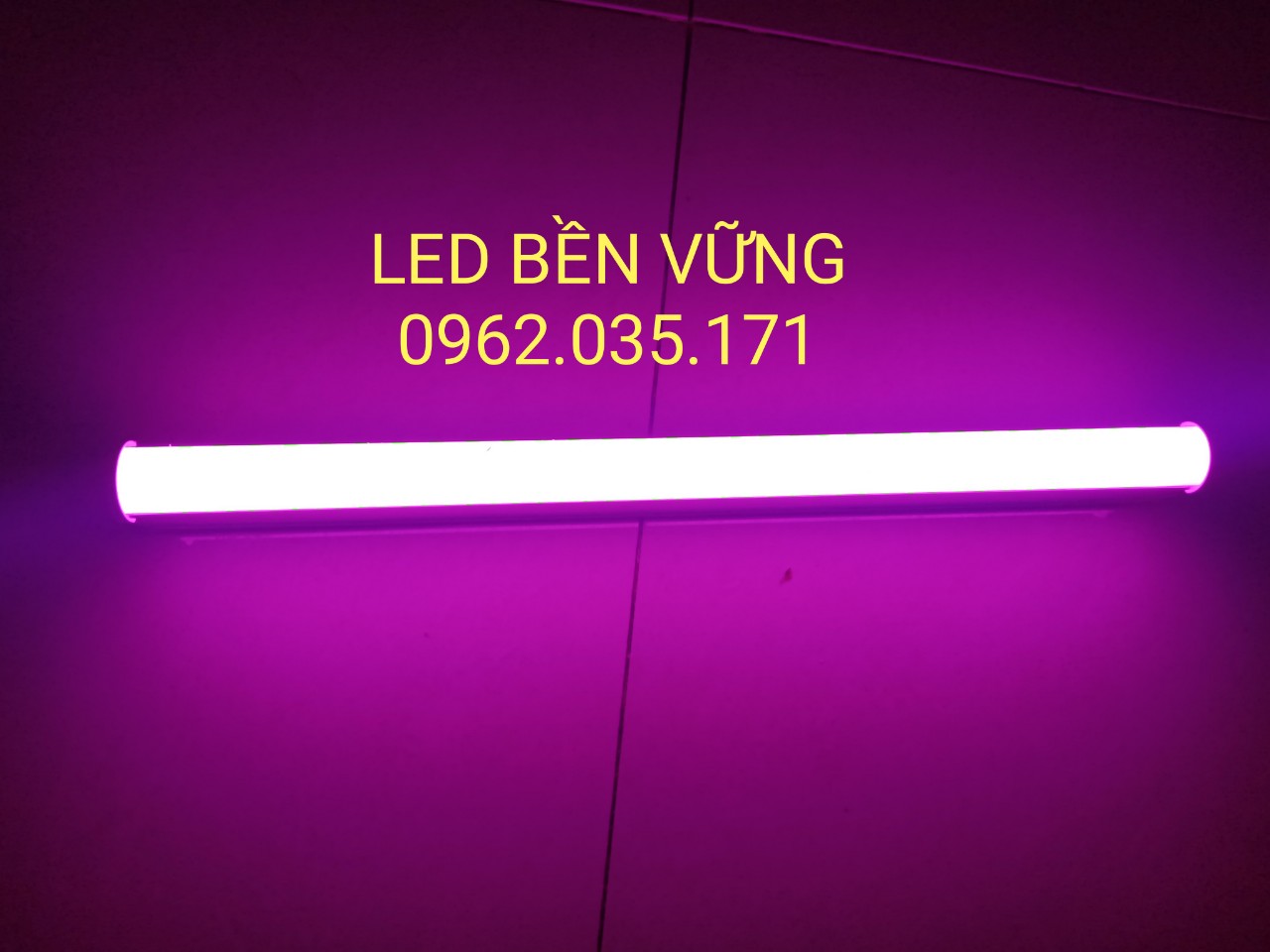 Đèn led T4 30cm ánh sáng đỏ dùng cho bàn thờ