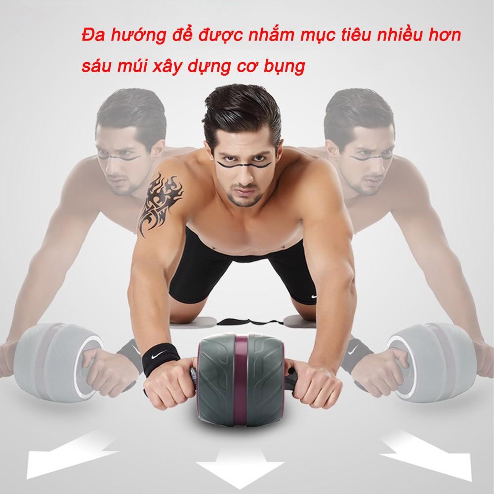 Con lăn tập bụng Máy tập thể dục Fitness Wheel