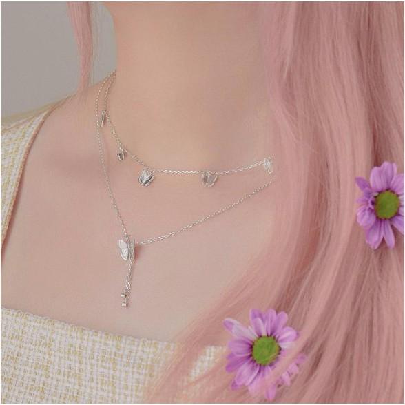 Dây chuyền bạc 925 Butterfly 2 - Shimmer Silver