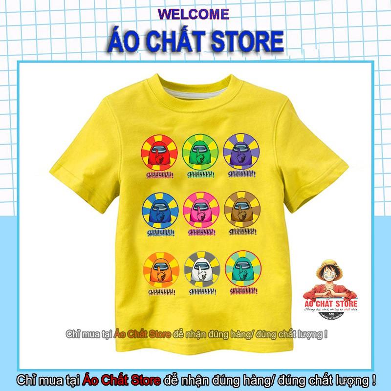 Áo thun bé trai hình Among Us đẹp | Áo Among Us mẫu mới vải đẹp AU25 | Áo Chất Store