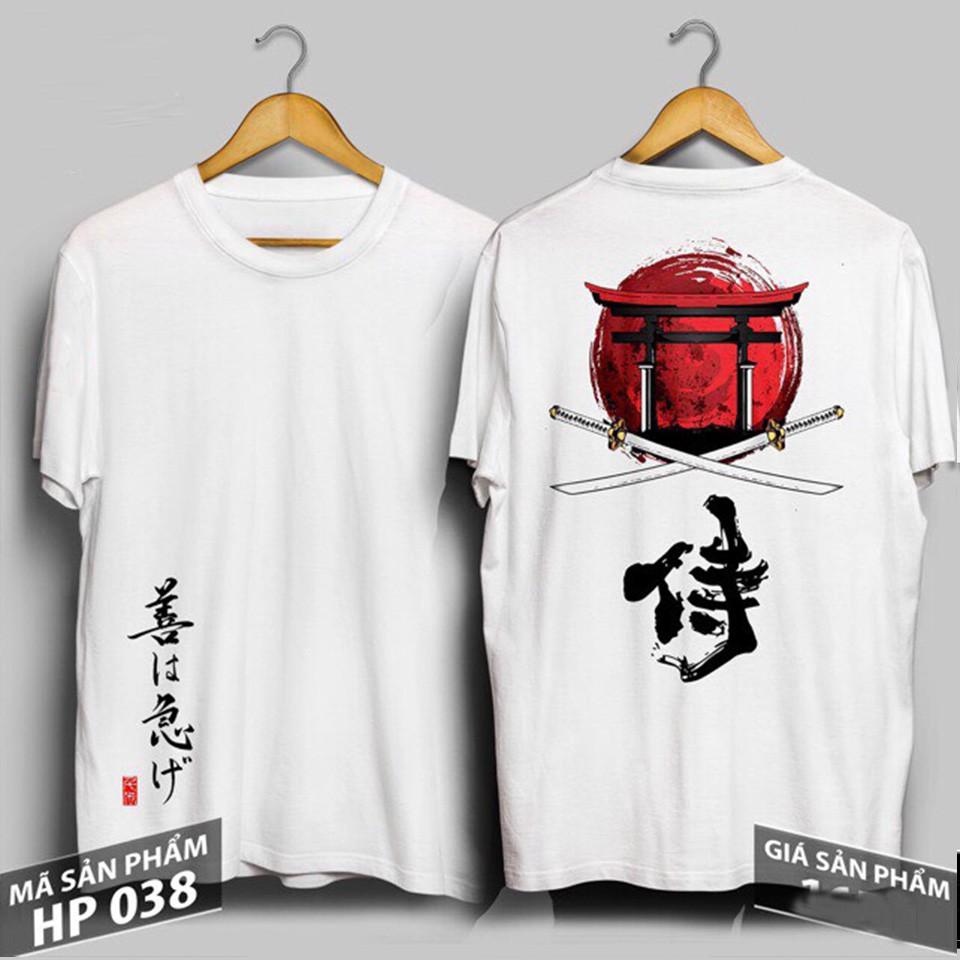 BST ÁO THUN SAMURAI NHẬT THƯ PHÁP CAO CẤP