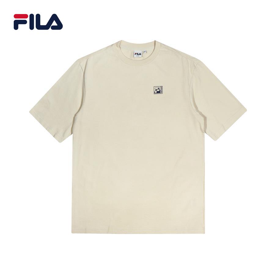 Áo thun tay ngắn thời trang unisex Fila Explore Rs - FS2RSD3792X-LBE