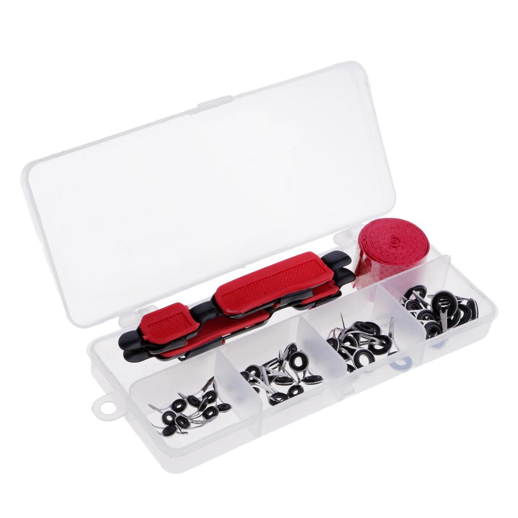 Adjustable Tackle Wheel Reel Seat Deck Rod Guide Rod Handle Tape Kit