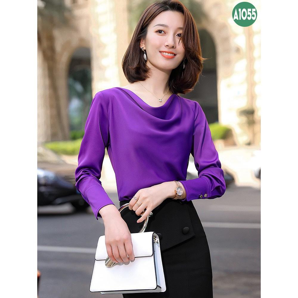 Áo sơ mi nữ công sở sang trọng - A1055