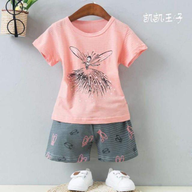 Bộ cotton tre cho bé