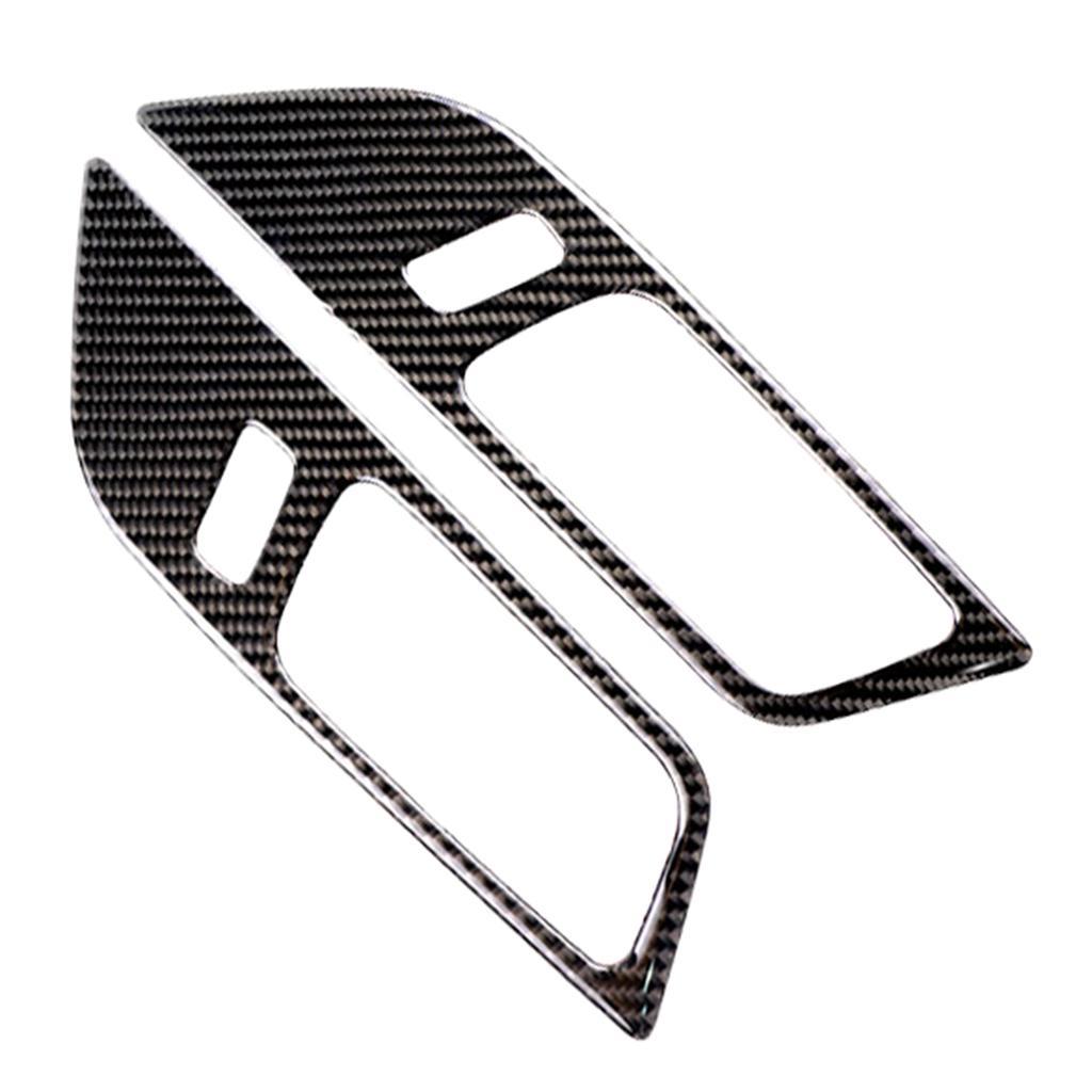 2 Pieces Car Door Handle Bowl Cover Trim For Ford Mustang 2015-2017