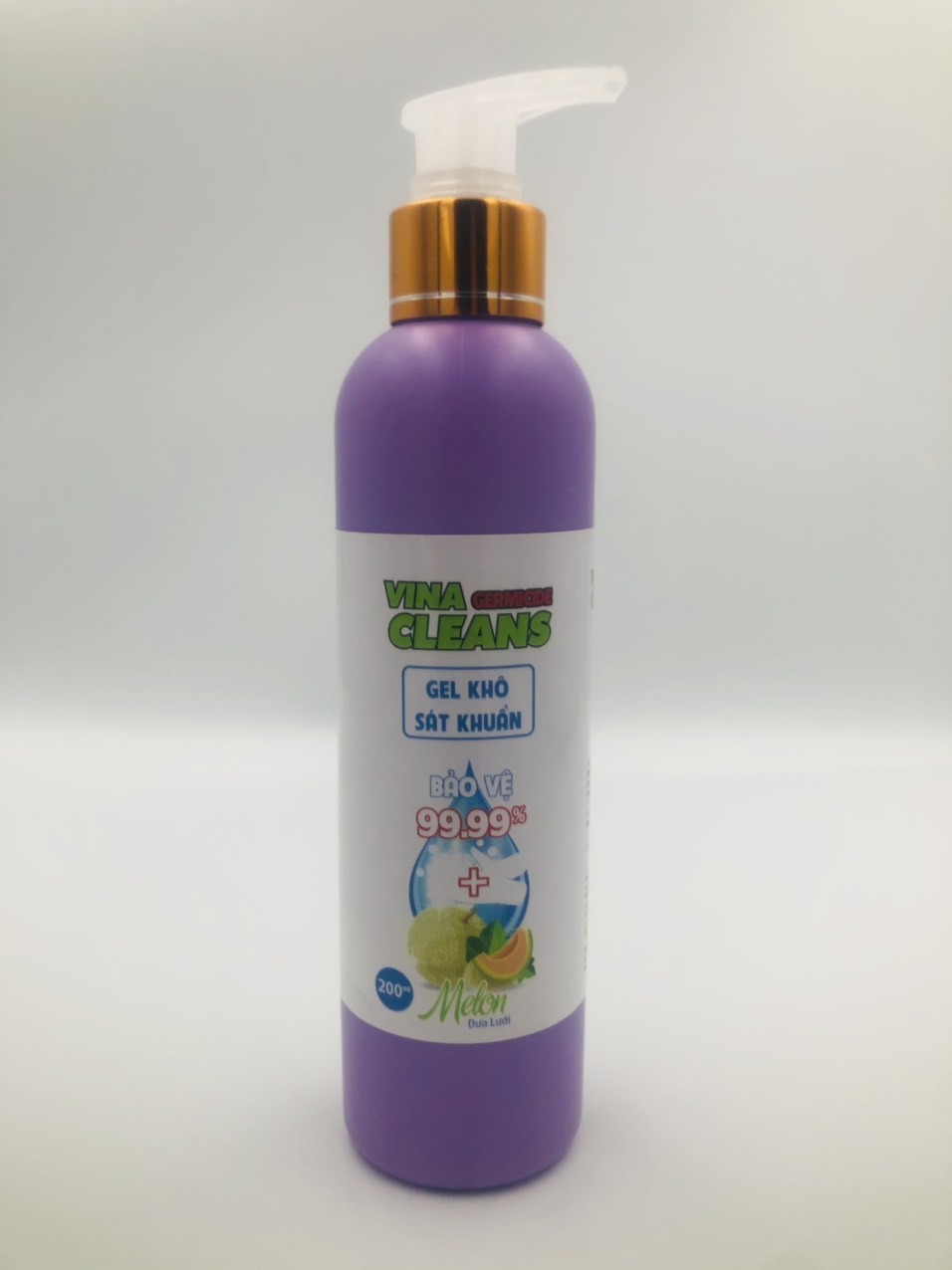 Gel khô rửa tay sạch khuẩn Vina Cleans 200ml