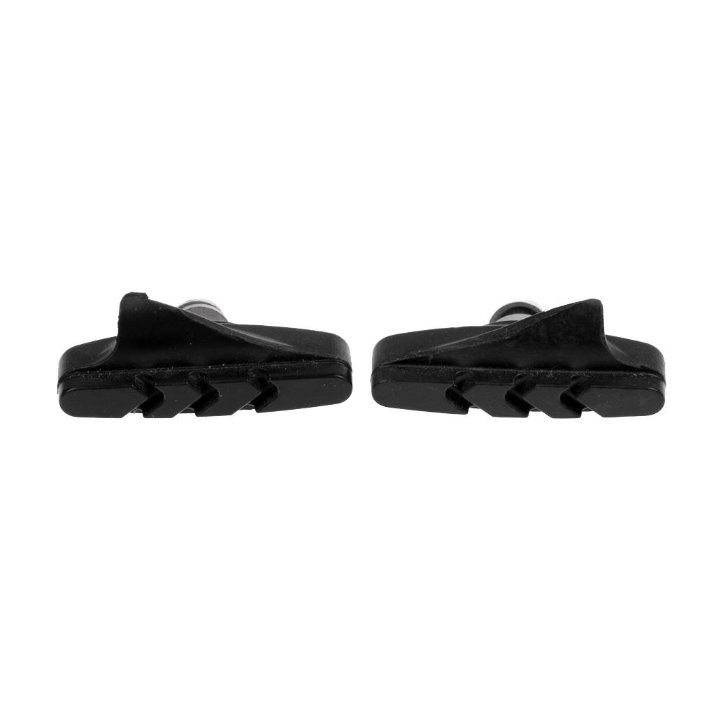 1 Pair Cycle Bike Bicycle MTB V Brake Blocks Pads Shoes Repair Accessories