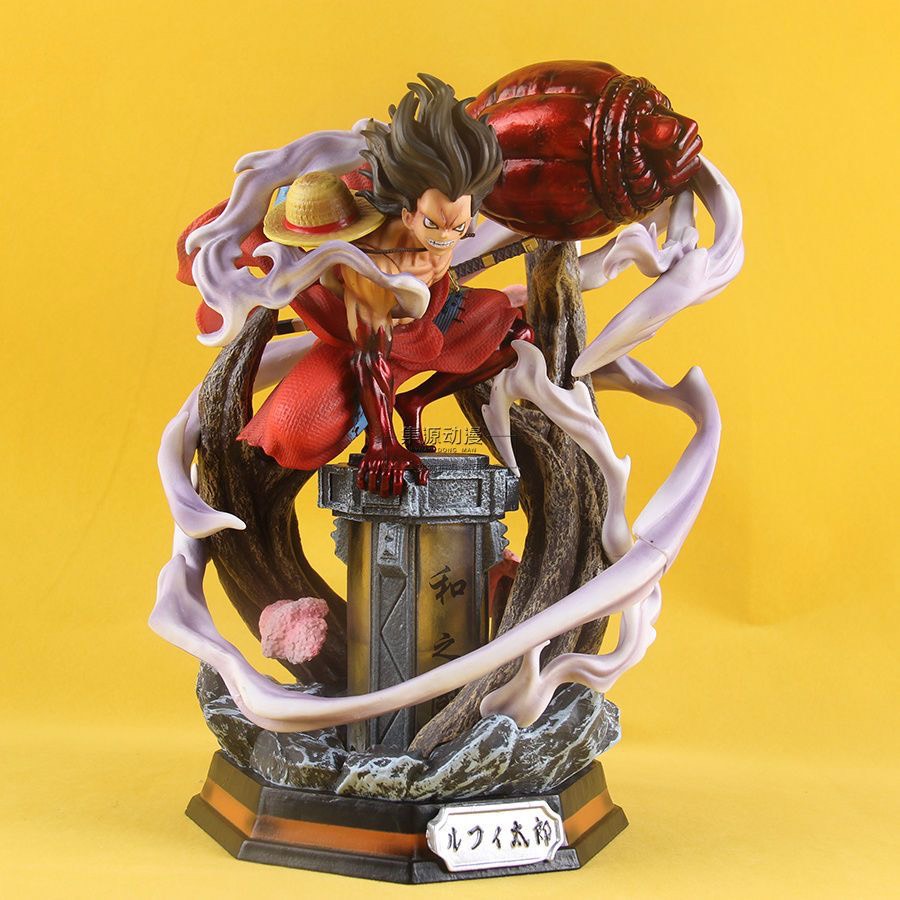 Mô hình luffy snakeman gear 4 có đen led - one piece