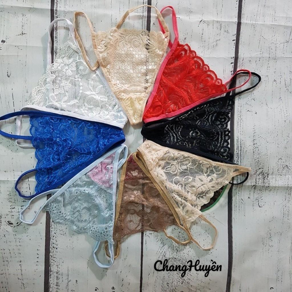 Quần lót lọt khe ren Sexy - giao màu ngẫu nhiên