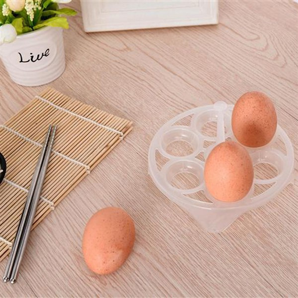 Ca Nấu Mì Mini, Nồi Lẩu Điện Đa Năng Có Tay Cầm, Nắp Thủy Tinh, Size To 18cm Kèm Xửng Hấp - Hàng Loại 1 - Chính Hãng MINIIN