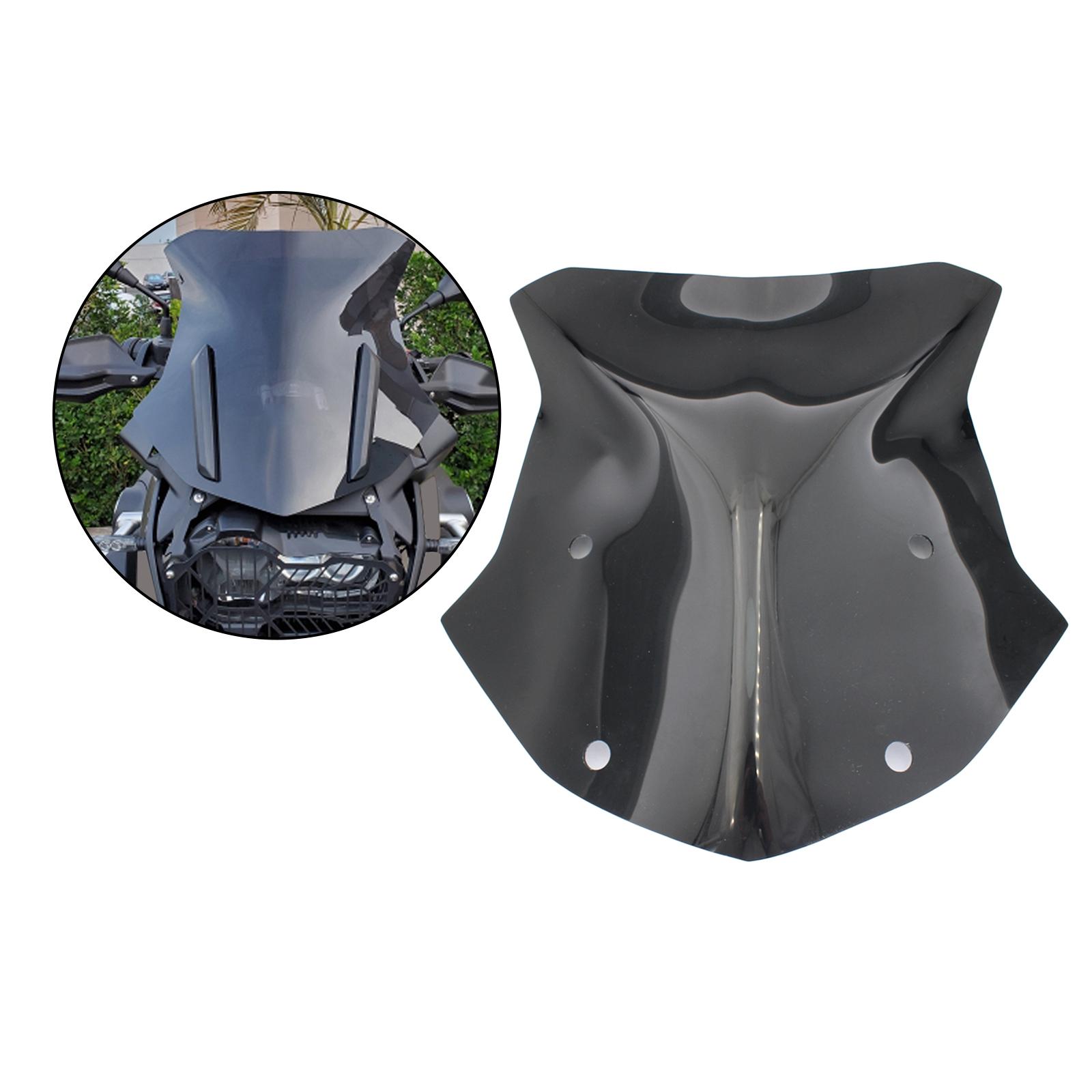 Motorcycle Windshield Wind Deflectors Fit for BMW R1200GS ADV LC 2012-2019 Black Motorcycle Accessories