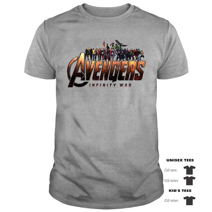 ÁO THUN AVENGERS INFINITY WAR | AVENGERS MARVEL TSHIRT