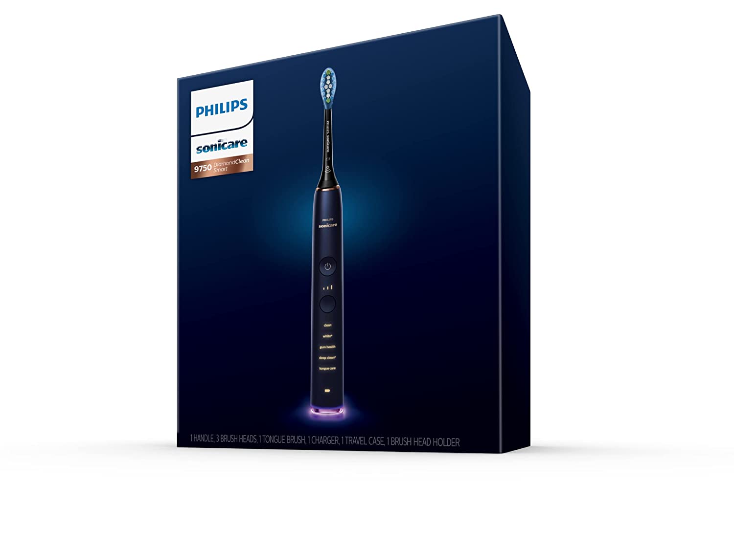Bàn chải đánh răng cao cấp Philips Sonicare 9700 DiamondClean | Hàng Mỹ