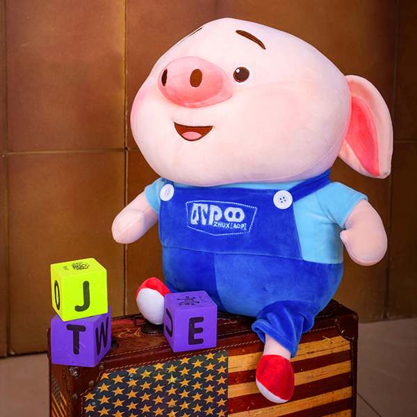 Gấu Bông Heo Tik Tok Ngồi Gb191