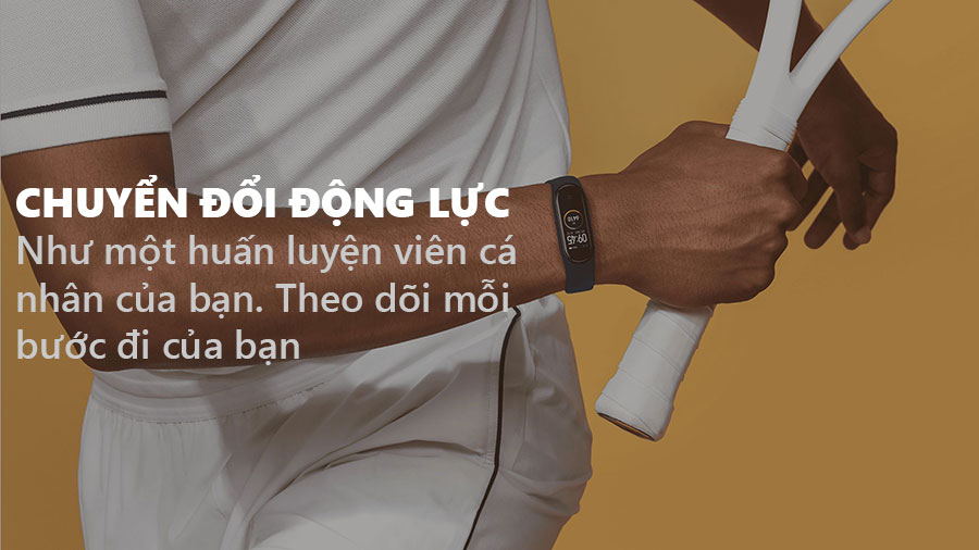 Đồng hồ thông minh xiaomi mi band 4 có hướng dẫn tiếng việt - hàng nhập khẩu