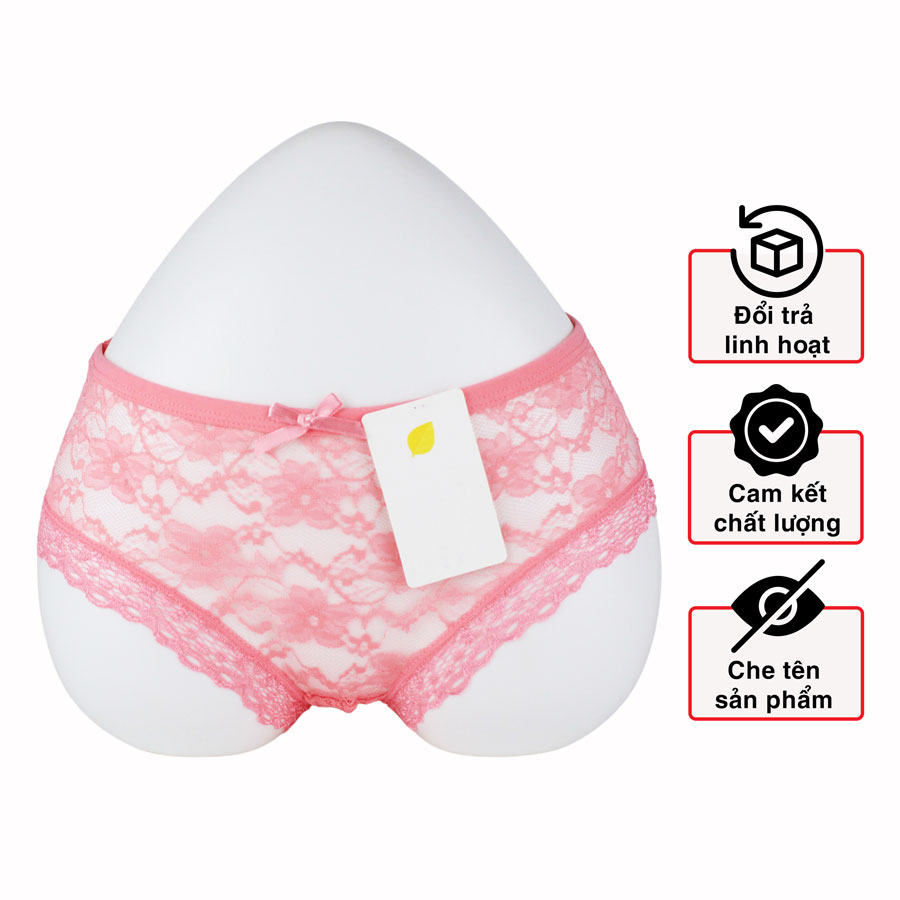 Quần lót ren nữ xuyên thấu gợi cảm cao cấp, quần lót nữ sexy chất vải ren thêu siêu nhẹ, kháng khuẩn, mềm mịn FreeSize <60kg