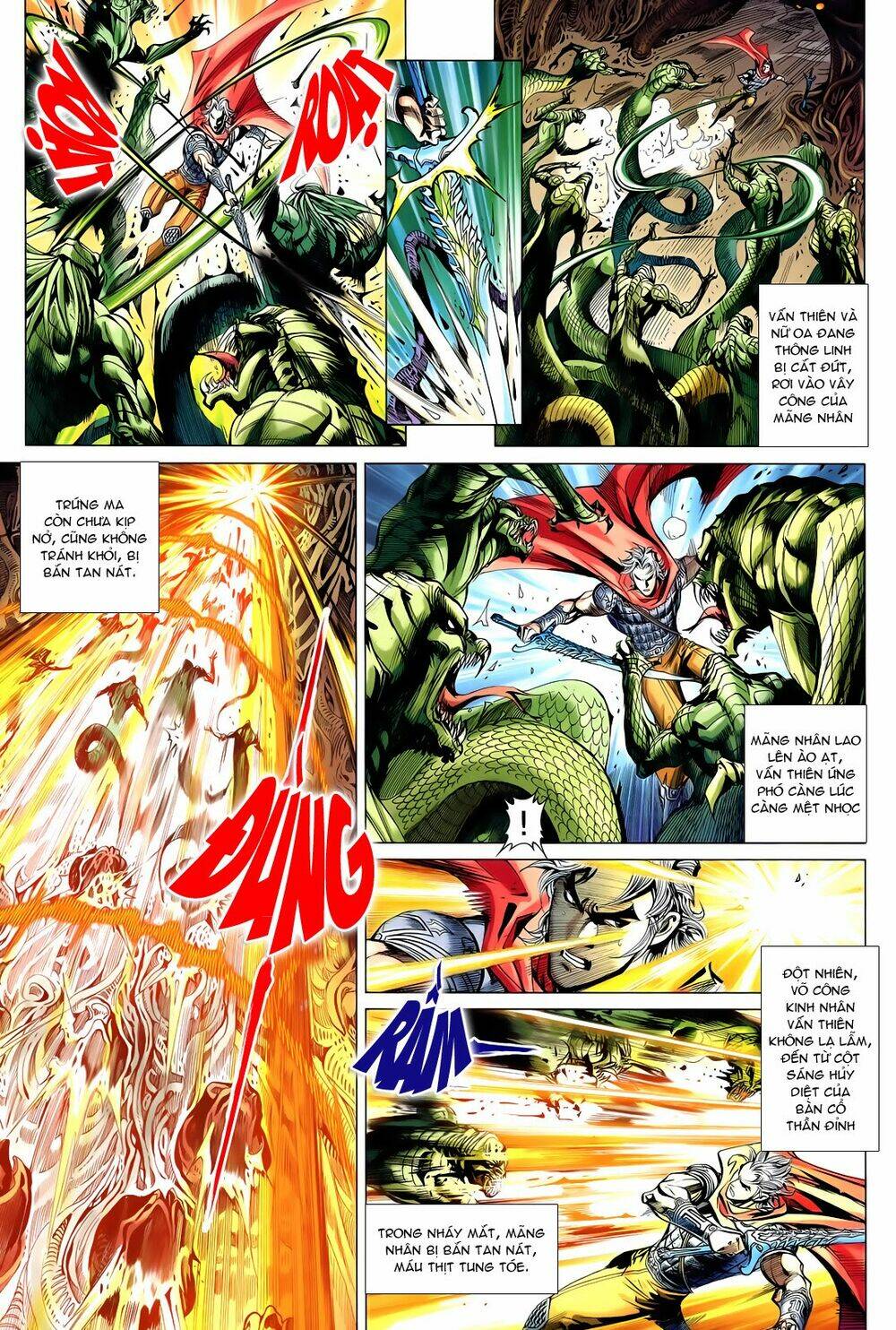 thần binh vấn thiên chapter 10 21