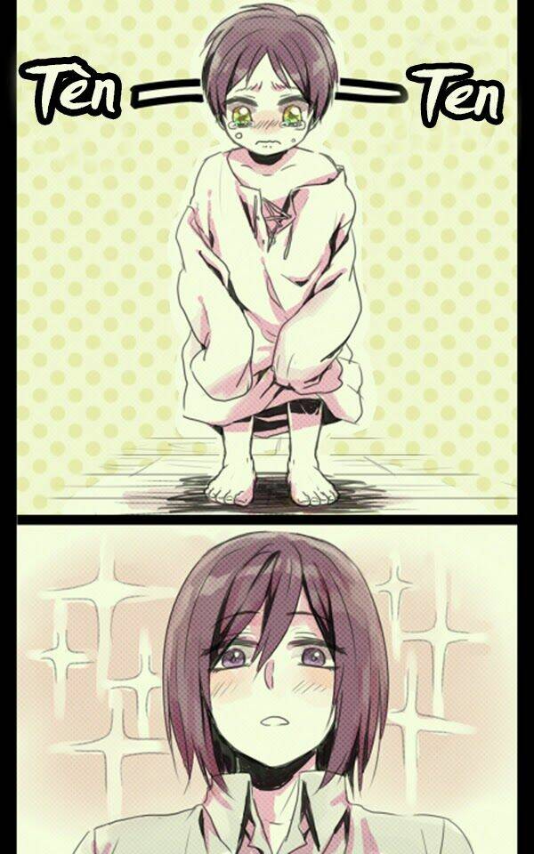 tấn công người khổng lồ - doujinshi eren x mikasa chapter 45 3