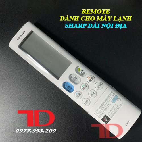 Remote dành cho máy lạnh SHARP các loại