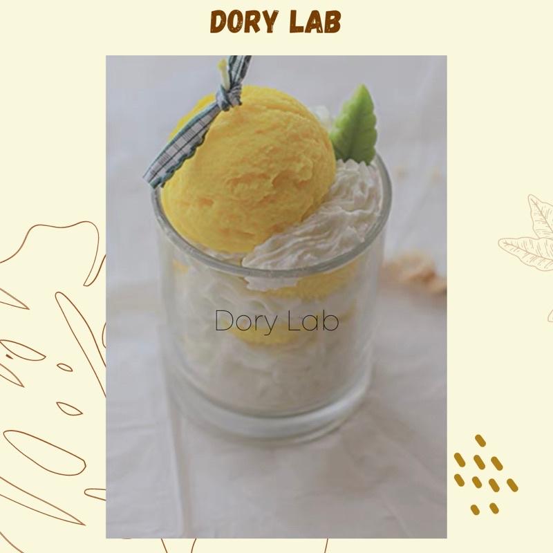 Nến Thơm Ly Kem Phô Mai Handmade Không Khói, Quà Tặng - Dory Lab