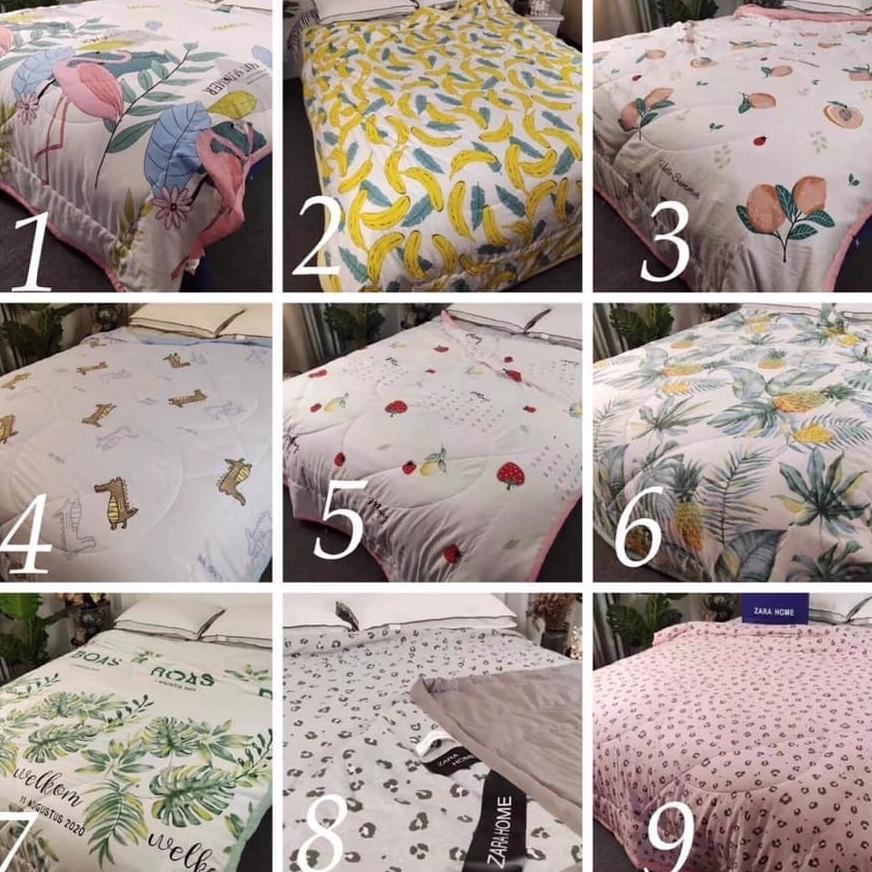 Chăn đũi hè thu mẫu mới 2x2m Chăn xuất Hàn