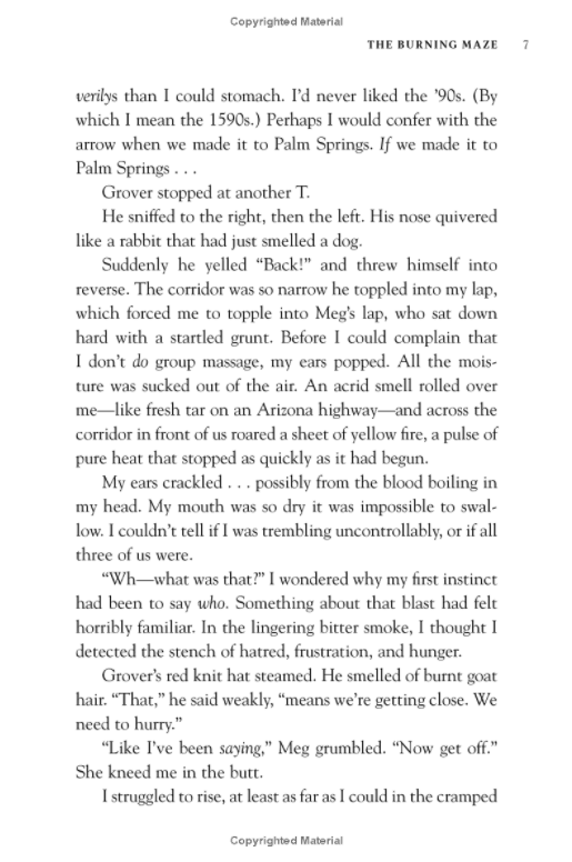The Trials Of Apollo Book 3: The Burning Maze