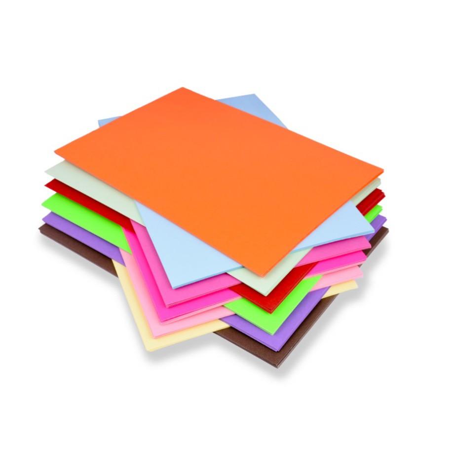 Giấy Vuông Gấp Origami 20 màu 200 tờ Kích Thước,15x15cm,20x20cm