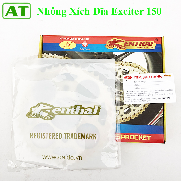 Bộ nhông xích đĩa Exciter 150