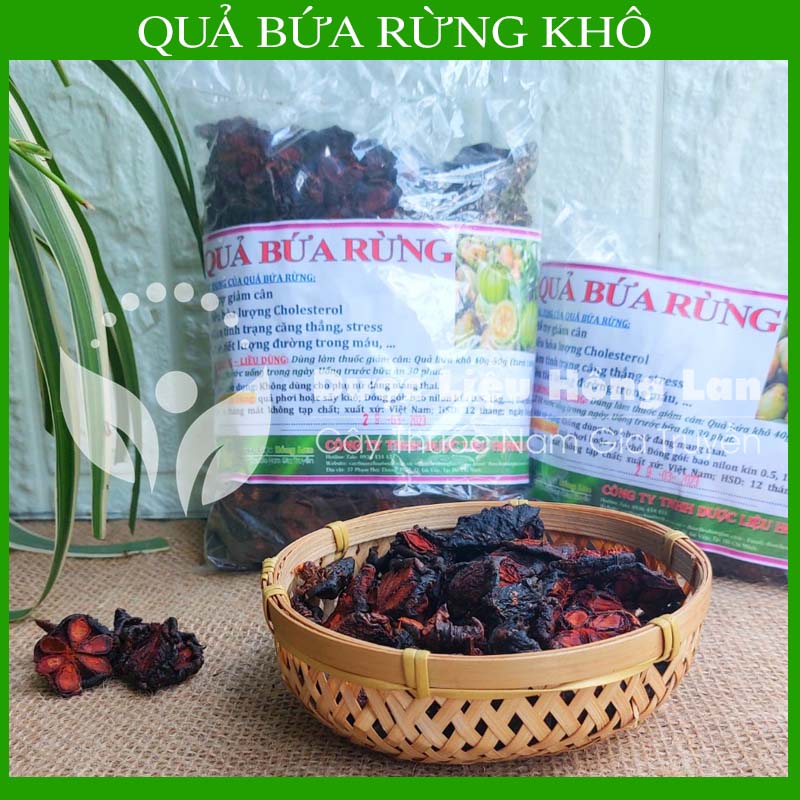 1kg Quả Bứa Rừng khô (Quả măng cụt rừng)