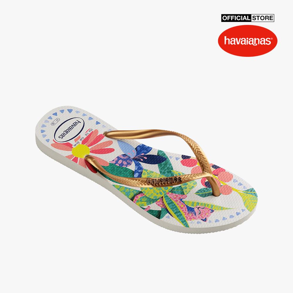 HAVAIANAS - Dép kẹp nữ Slim Tropical 4122111