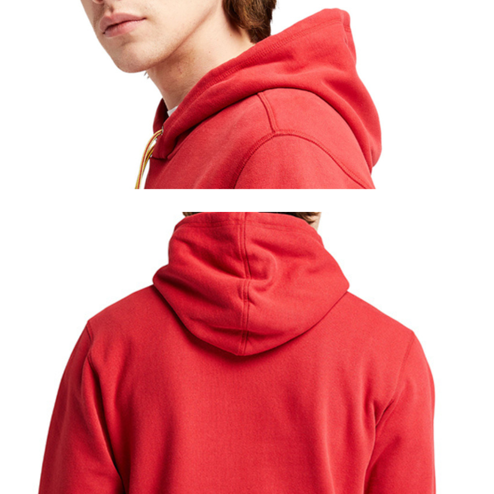 Original TIMBERLAND Áo Khoác Đông Nam Outdoor Heritage Linear Hoodie Sweatshirt Scarlet Sage TB0A2EZXRR