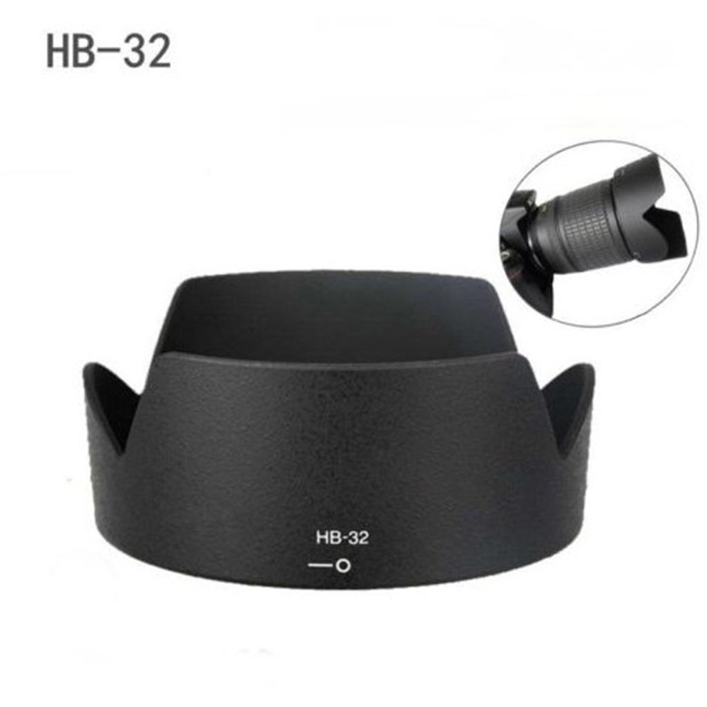 HB-32 Lens Hood For Nikon DX AF-S 18-70mm 18-105mm 18-135/140mm ED Bayonet