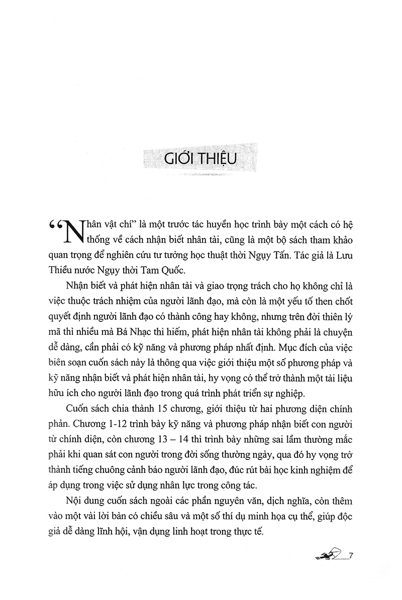 Trí Tuệ &quot;Nhân Vật Chí&quot; - Thường Vạn Lý - Vanlangbooks