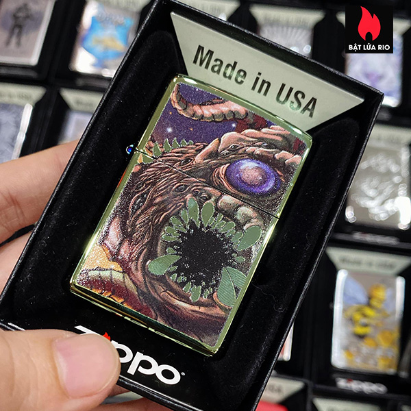 Bật Lửa Zippo 28129 Octopus Design