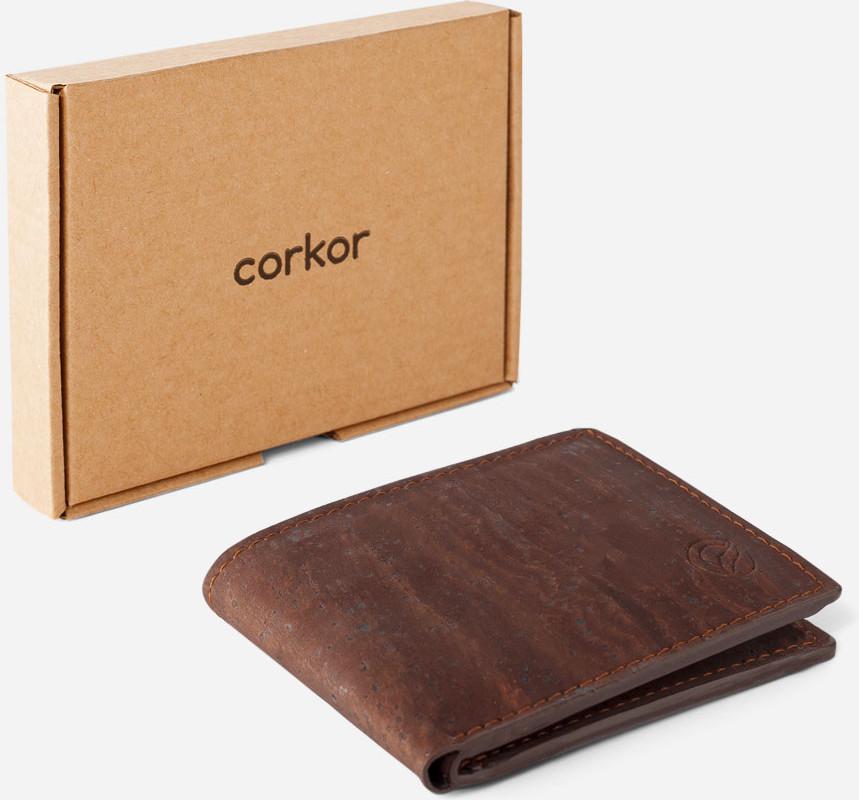 Ví nam đựng thẻ tín dụng dạng mỏng SLIM BIFOLD WALLET - HGcork Corkor CK153 - Nhiều màu - Vật liệu 100% da cork thực vật thuần chay từ vỏ cây sồi Bồ Đào Nha, Siêu bền, Chống cháy, Chống mốc, Chống thấm nước, Thân thiện với môi trường – Hàng chính hãng, Sả