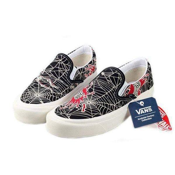 Giày VANS Vans UA Classic Slip-On 98 DX Anaheim Factory Spider Web - VN0A3JEX1J