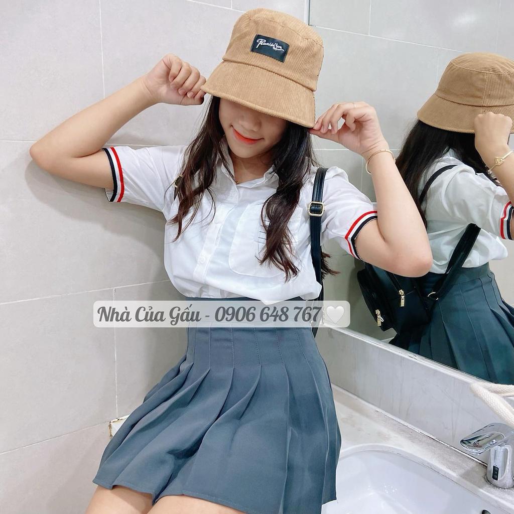 Nón bucket nhung bảng màu gì đâu mà ngọt muốn xỉuuuu