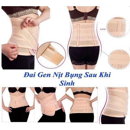 Gen Nịt Bụng Định Hình Eo Thon 2 Lớp Thun Có Lỗ Thoát Khí