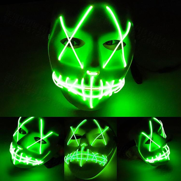Mặt nạ Thanh trừng có đèn LED hóa trang Halloween