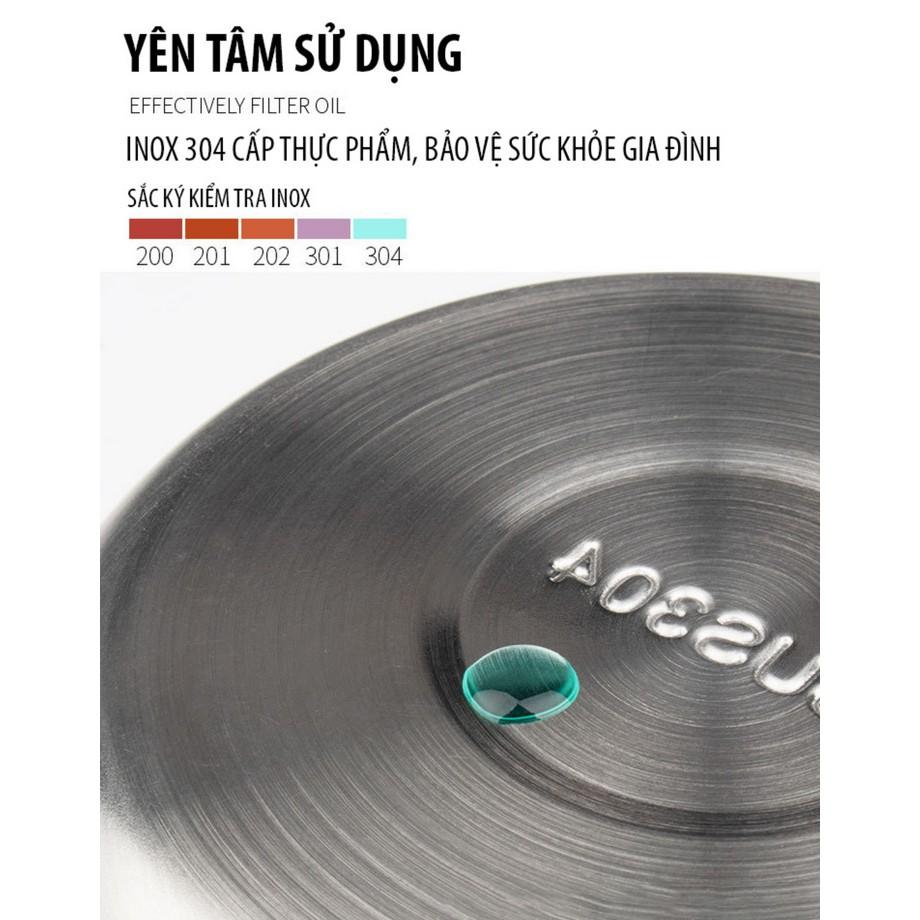 Dụng Cụ Tách Dầu Mỡ Bằng Inox
