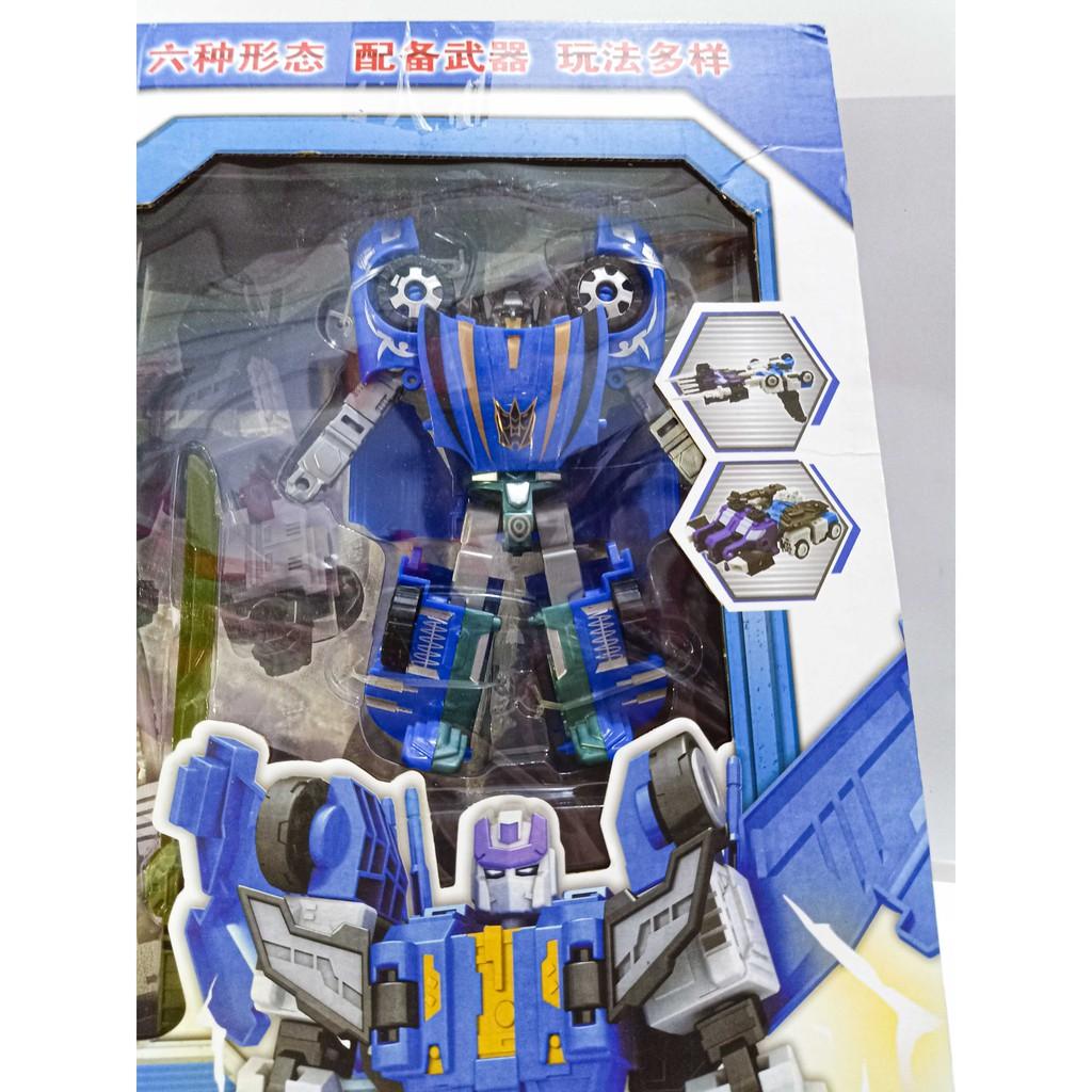 Bộ 2 robot biến hình siêu nhân - đồ chơi trẻ em - quà tặng bé