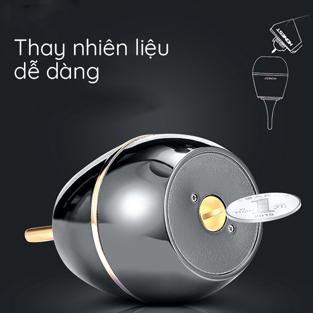 Vỏ Hột Quẹt Bật Lửa Điện - Xăng Đẹp Độc Lạ Honest BCZ4054-1 Kết Hợp Giữa Hiện Đại &amp; Cổ Điển Sang Trọng Cao Cấp
