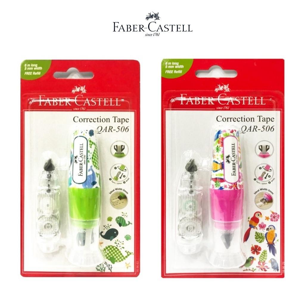 Bút Xoá Kéo Nắp Đậy Faber-Castell QAR 506 6M+1 Refill