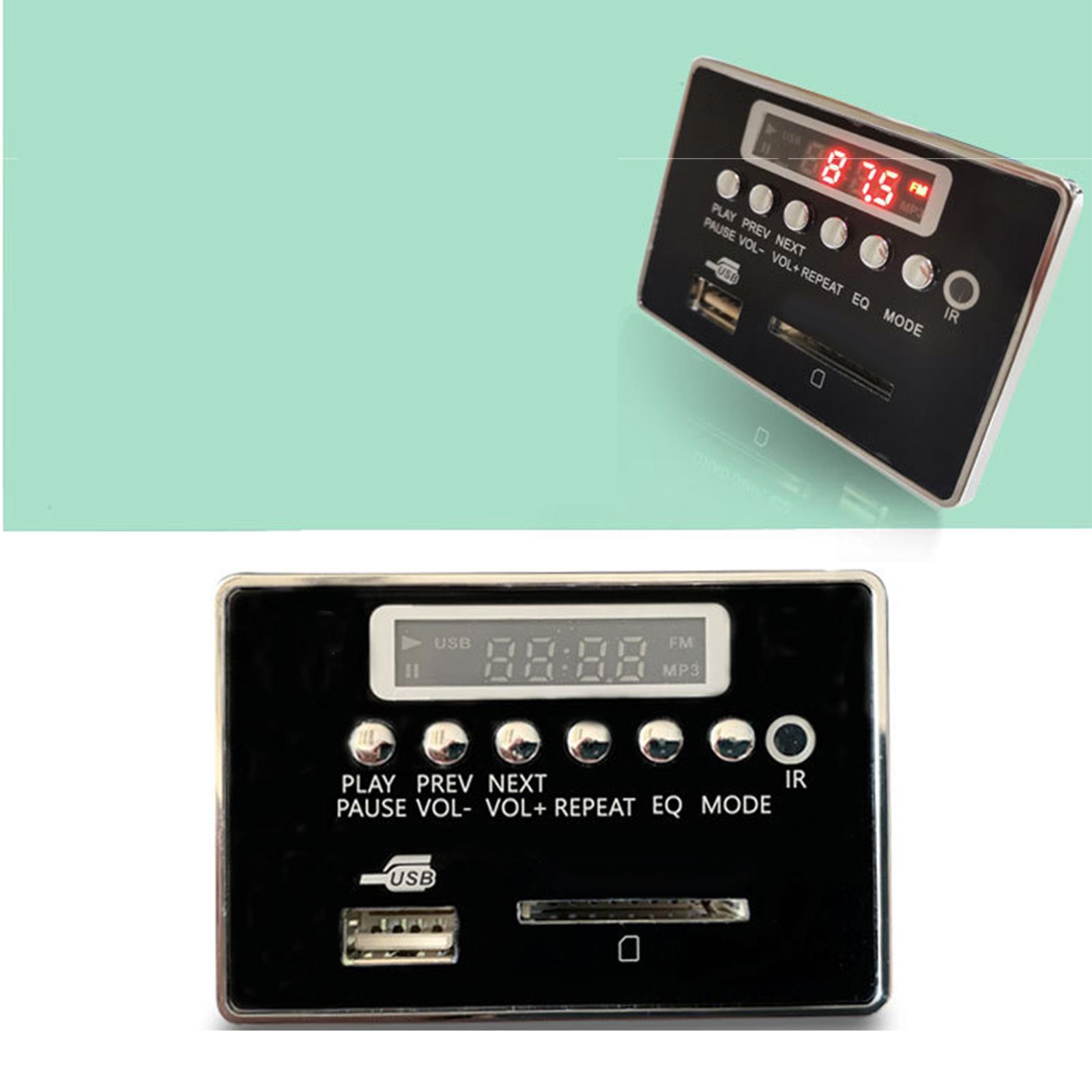 Audio Decoder Board Module, Bluetooth 5.0 Lossless with Remote Controller, Decode Board for Speaker