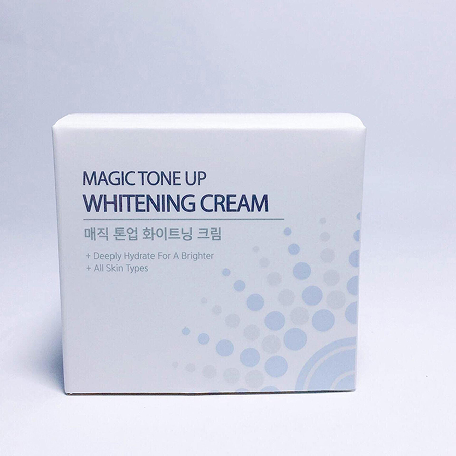 Kem dưỡng trắng da chống nhăn Enesti Magic Tone Up Hàn Quốc 30g + Tặng móc khoá