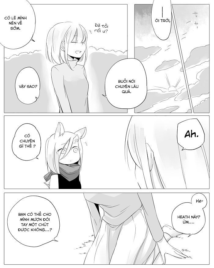 yêu quái cô đơn và cô bé bị mù chapter 4 5