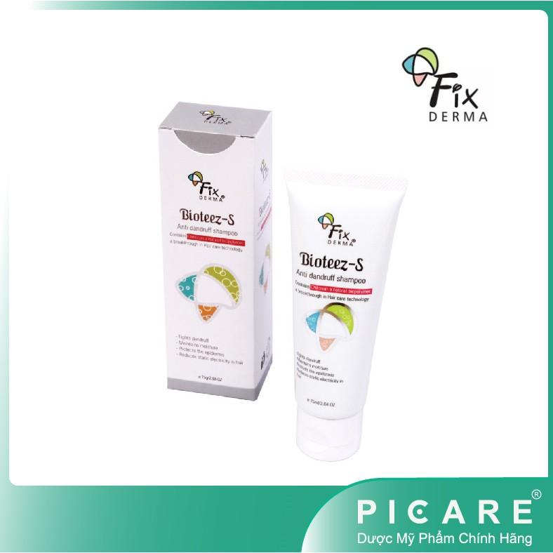 Dầu Gội Fixderma Giảm Gàu Bioteez-s Shampoo 75ml